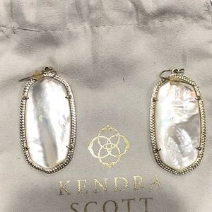 Kendra Scott Mother of Pearl Danielle earrings